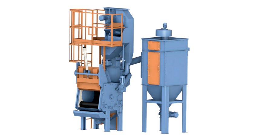 apron shot blasting machine major sale