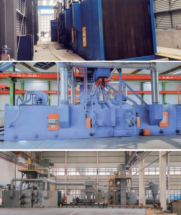 new shot blasting machine customization