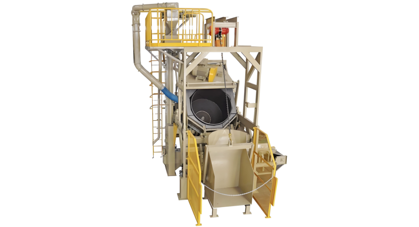 rotary drum shot blasting machine major sale