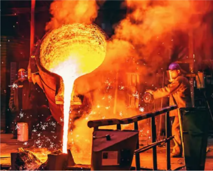 shot blast machine application in steel casting