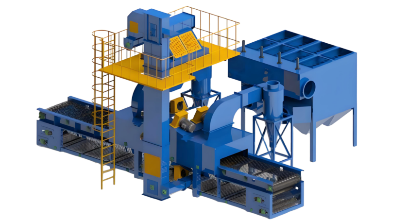 wire mesh shot blasting machine major sale