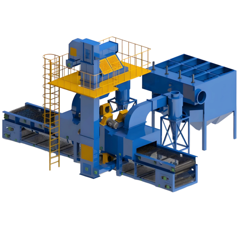 wire mesh shot blasting machine new show